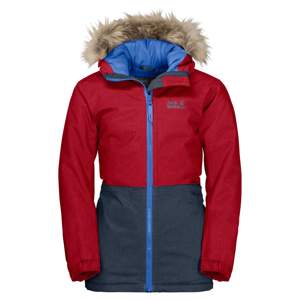 Jack Wolfskin BANDAI αδιάβροχο μπουφάν παιδικά κοκκινα | GR3758173